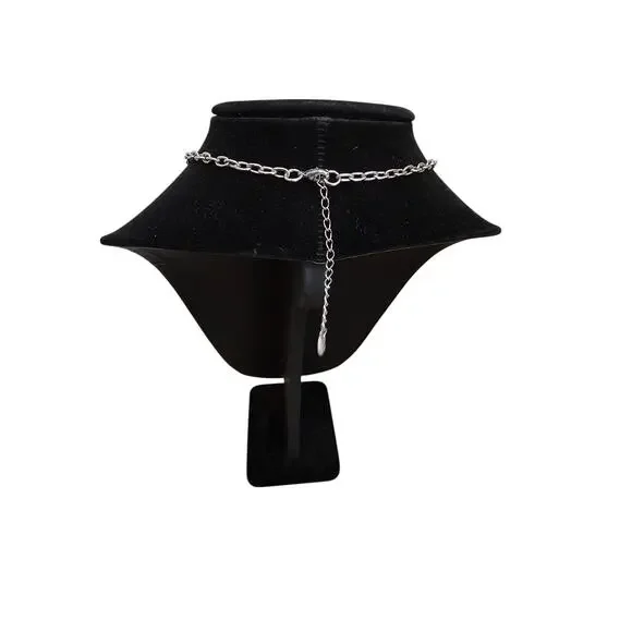 Bulgari Silver Necklace with Star Pendant - Picture 4 of 5